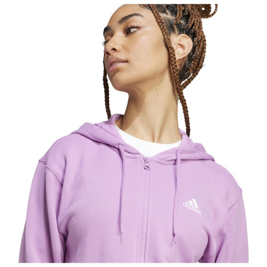 Adidas Γυναικεία ζακέτα Essentials Linear Logo Full-Zip Hoodie